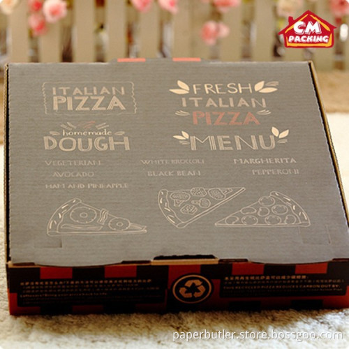 Cheap custom pizza boxes china manufacturer